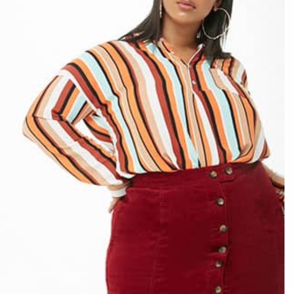 F21 multicolor shirt